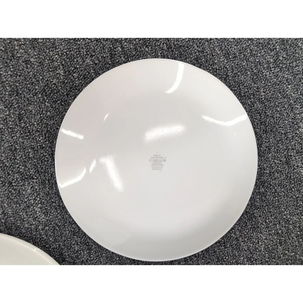 Corning (Corelle) All White Dinner Plate 10 1/4